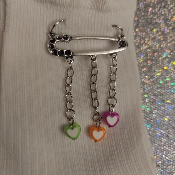 Dolls Kill Night Hear My Wish Lettuce Crew Socks - Picture 3 of 4